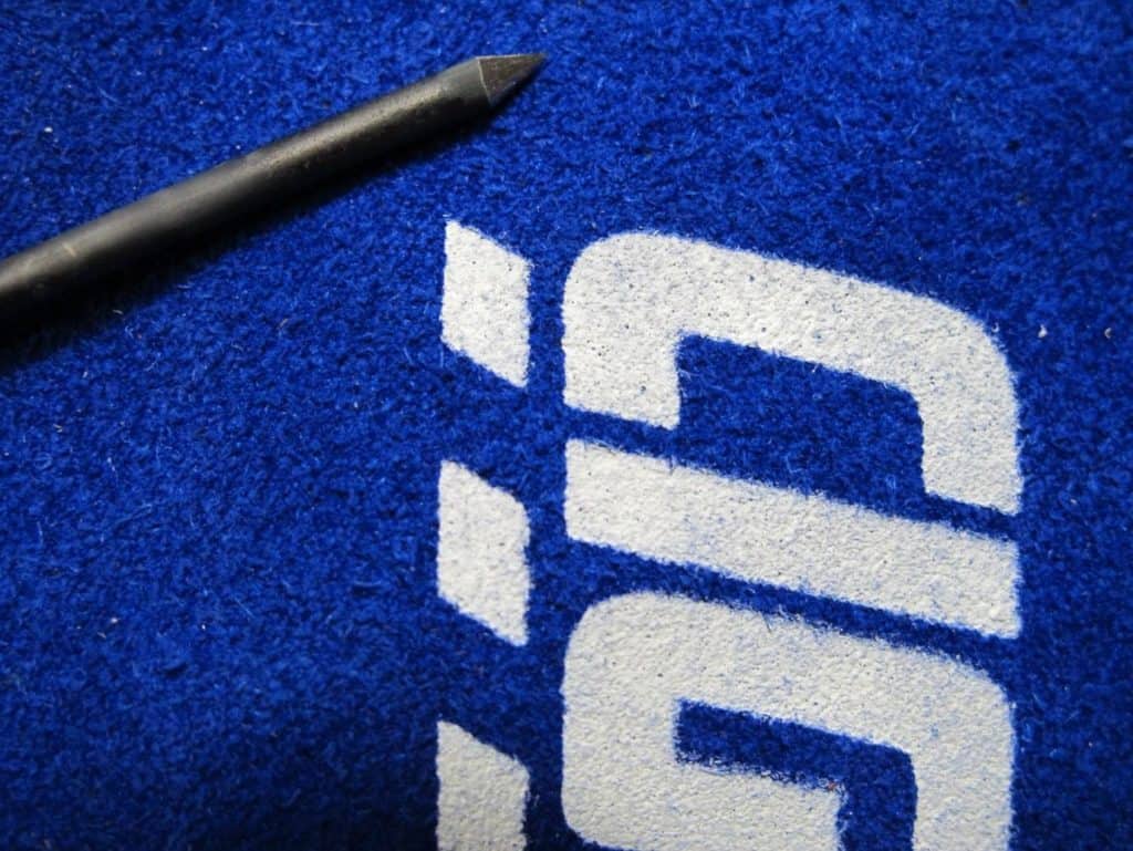 Correctly sharpened tungsten