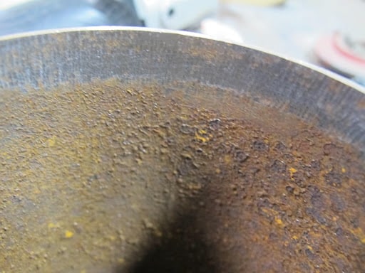 Die grind back about 5mm