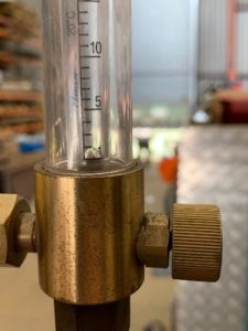Ball type flow meter