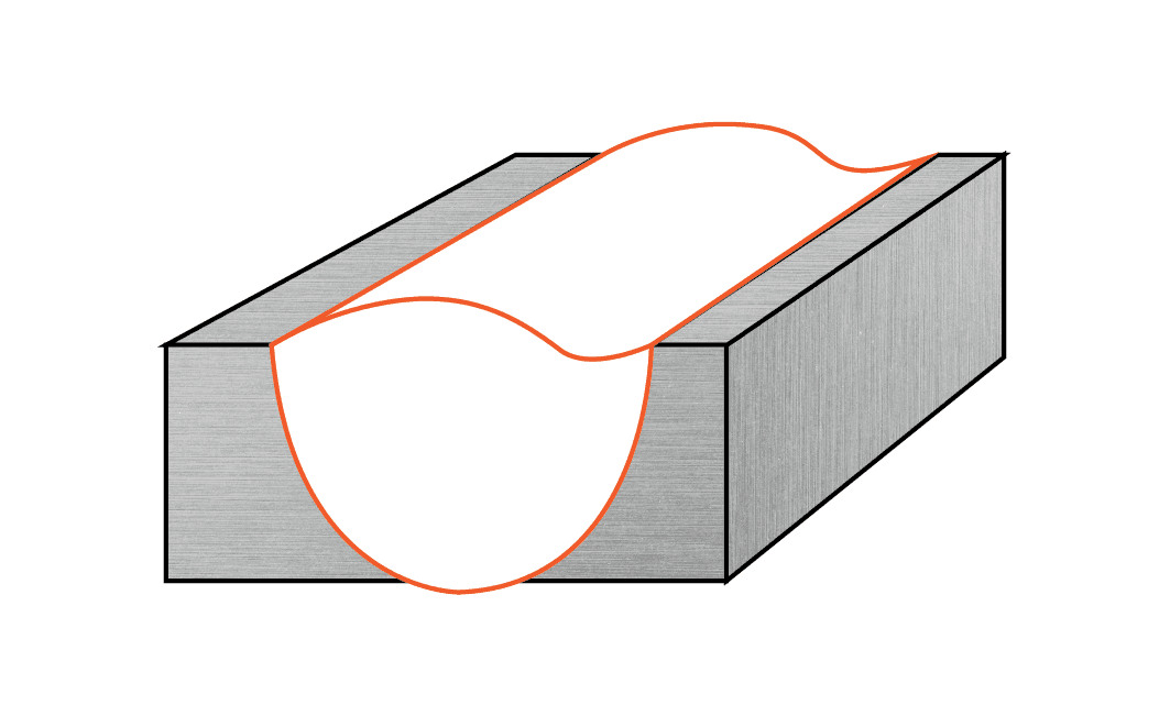 Continuous Under-fill